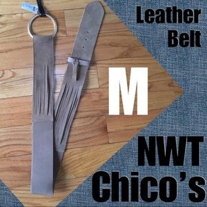 NWT Chico’s Leather Belt